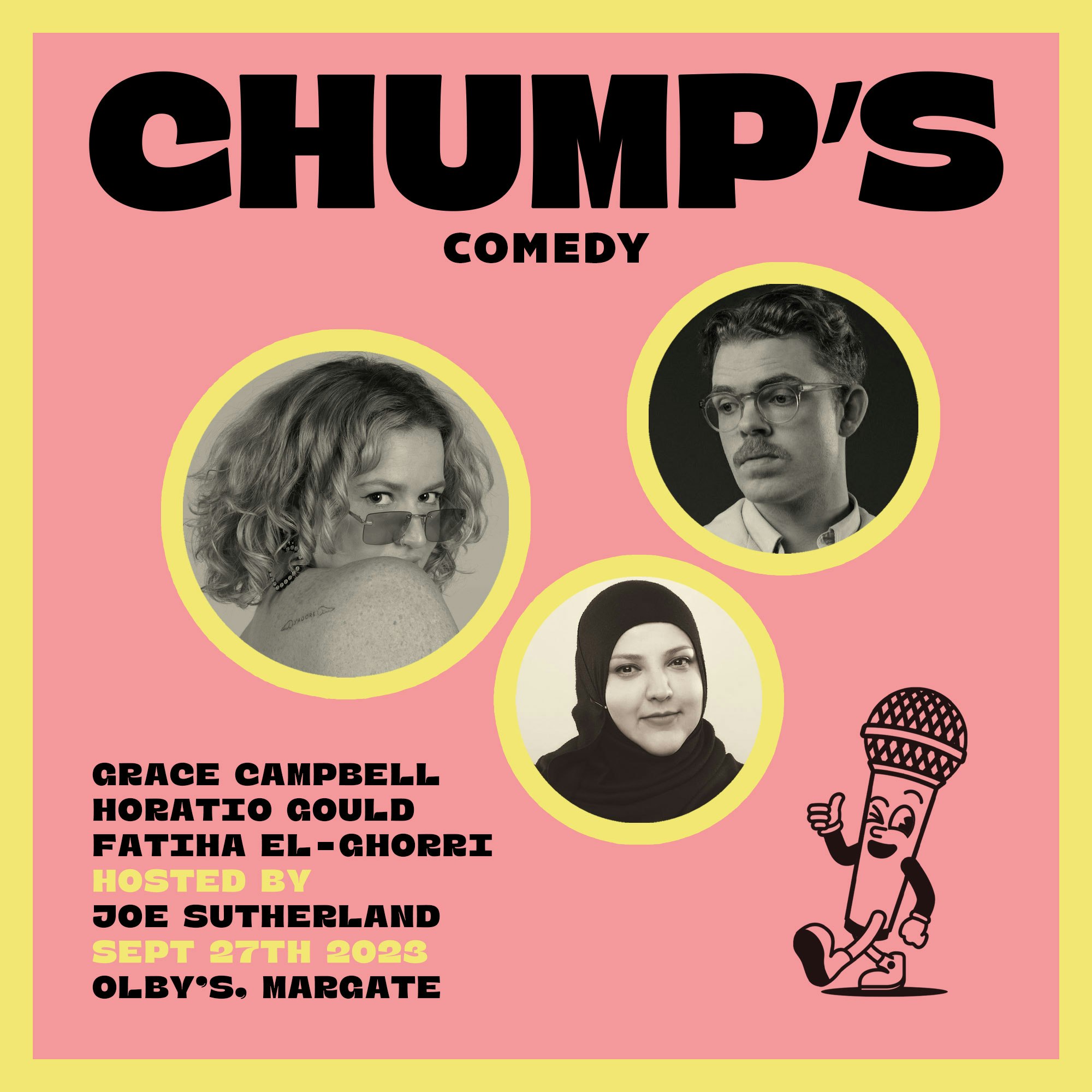 Grace Campbell, Horatio Gould, Fatiha El-Ghorri