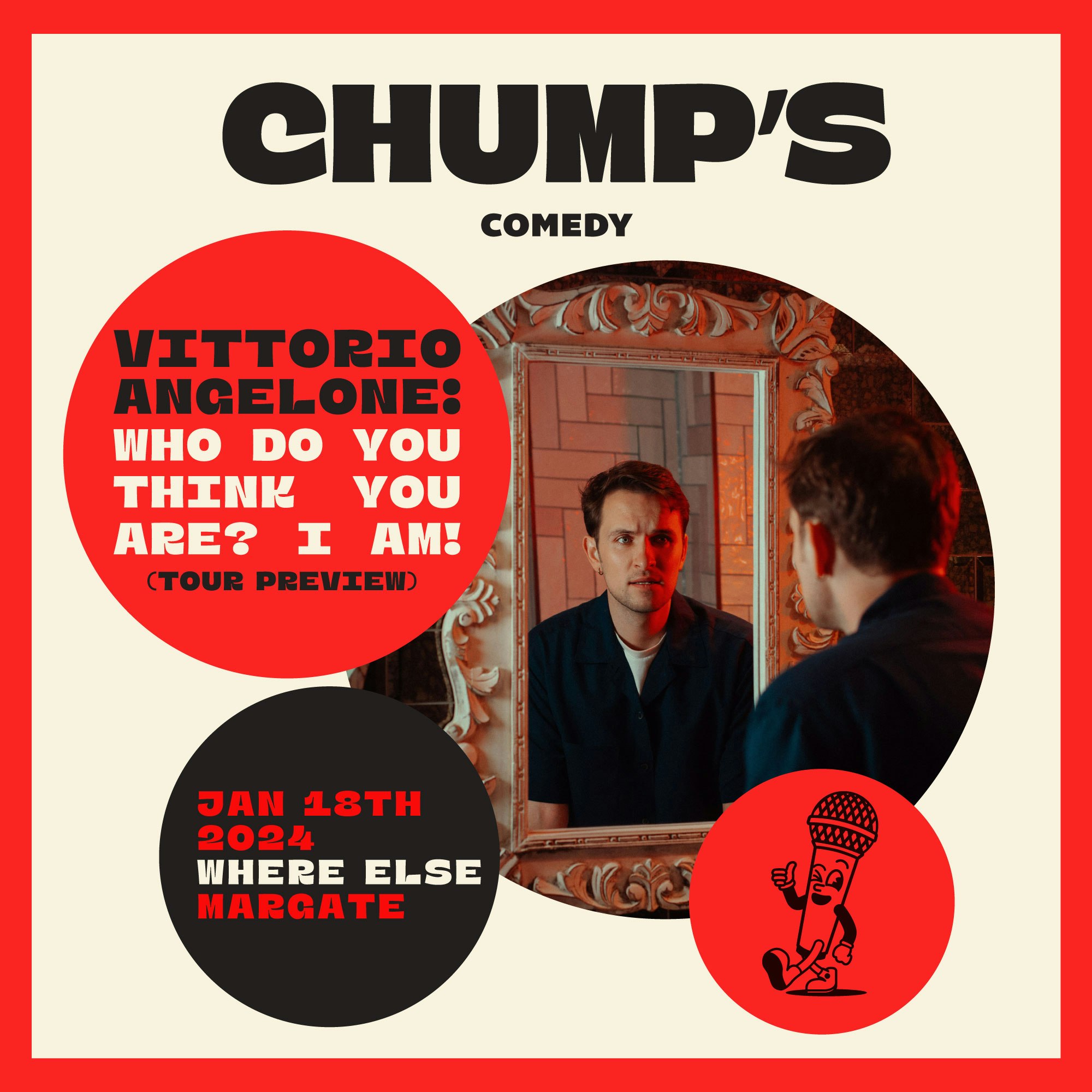 Chump's: Vittorio Angelone 'Tour Preview' performing live