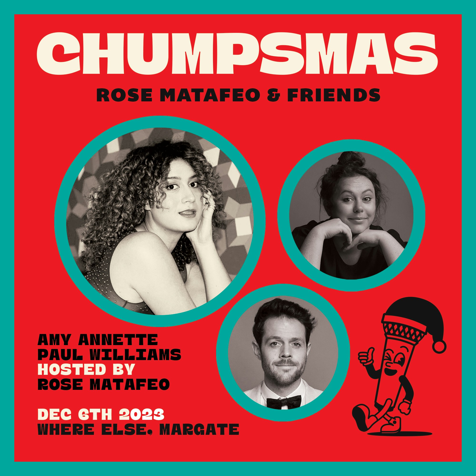 Chumpsmas: Rose Matafeo & Friends performing live