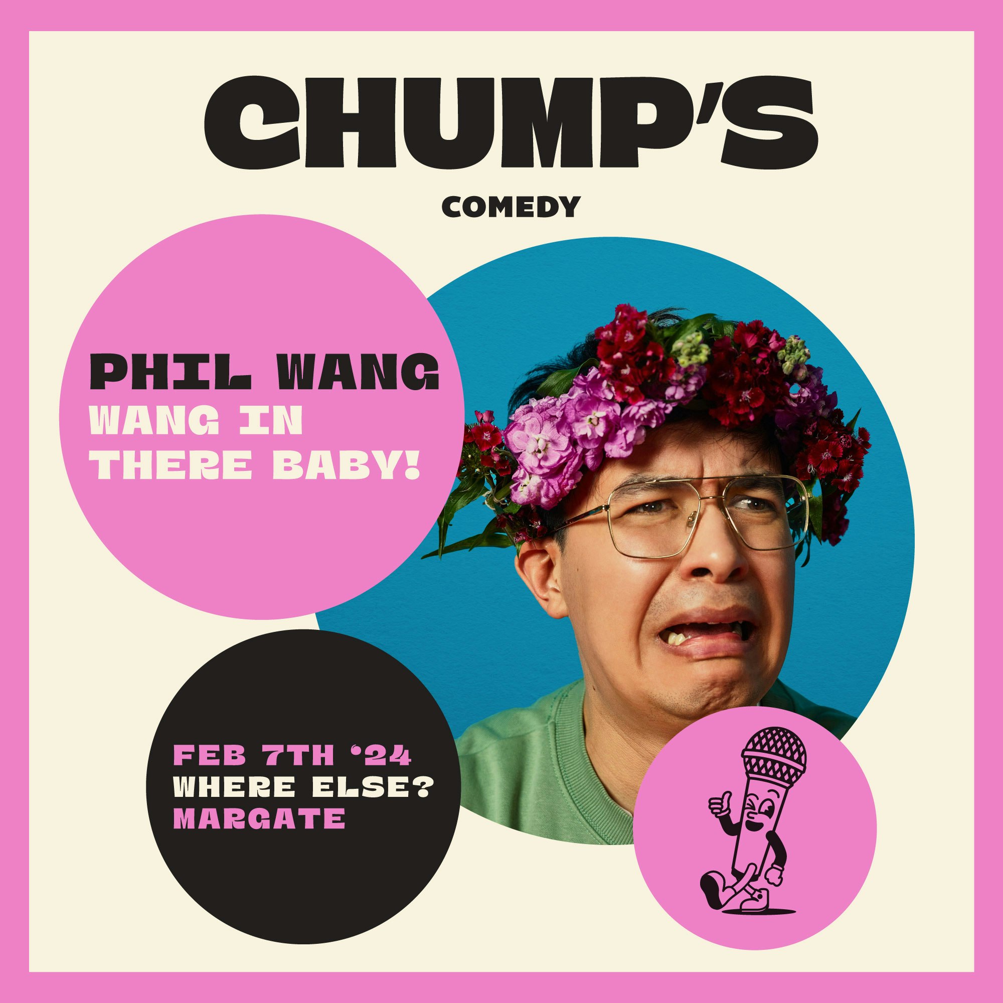 Chump's: Phil Wang 'Wang In There Baby!' performing live