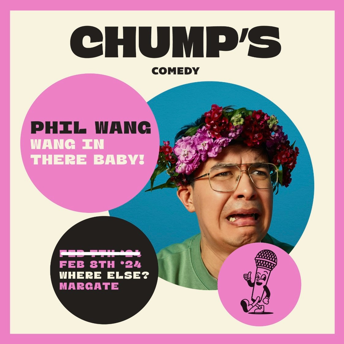 Chump's: Phil Wang 'Wang In There Baby!' performing live