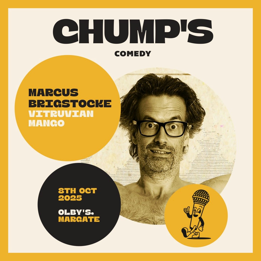 Marcus Brigstocke: Vitruvian Mango performing live