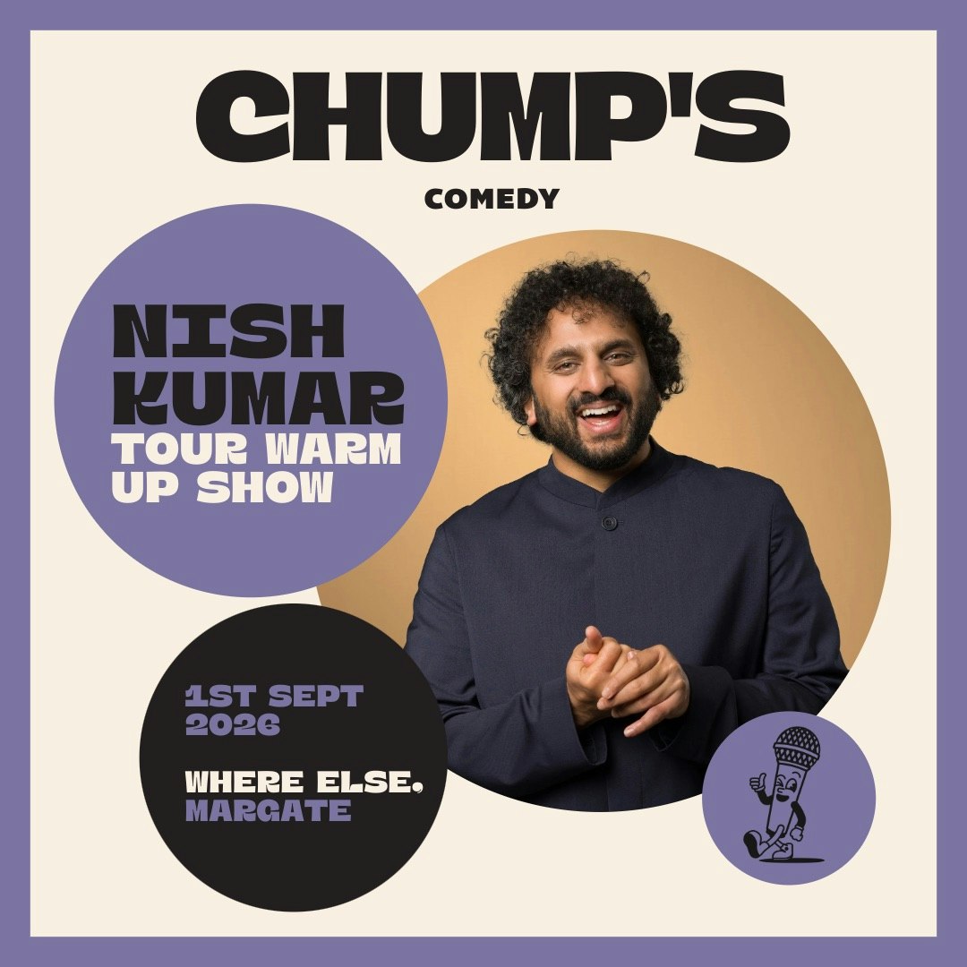 Nish Kumar: Tour Warm Up performing live